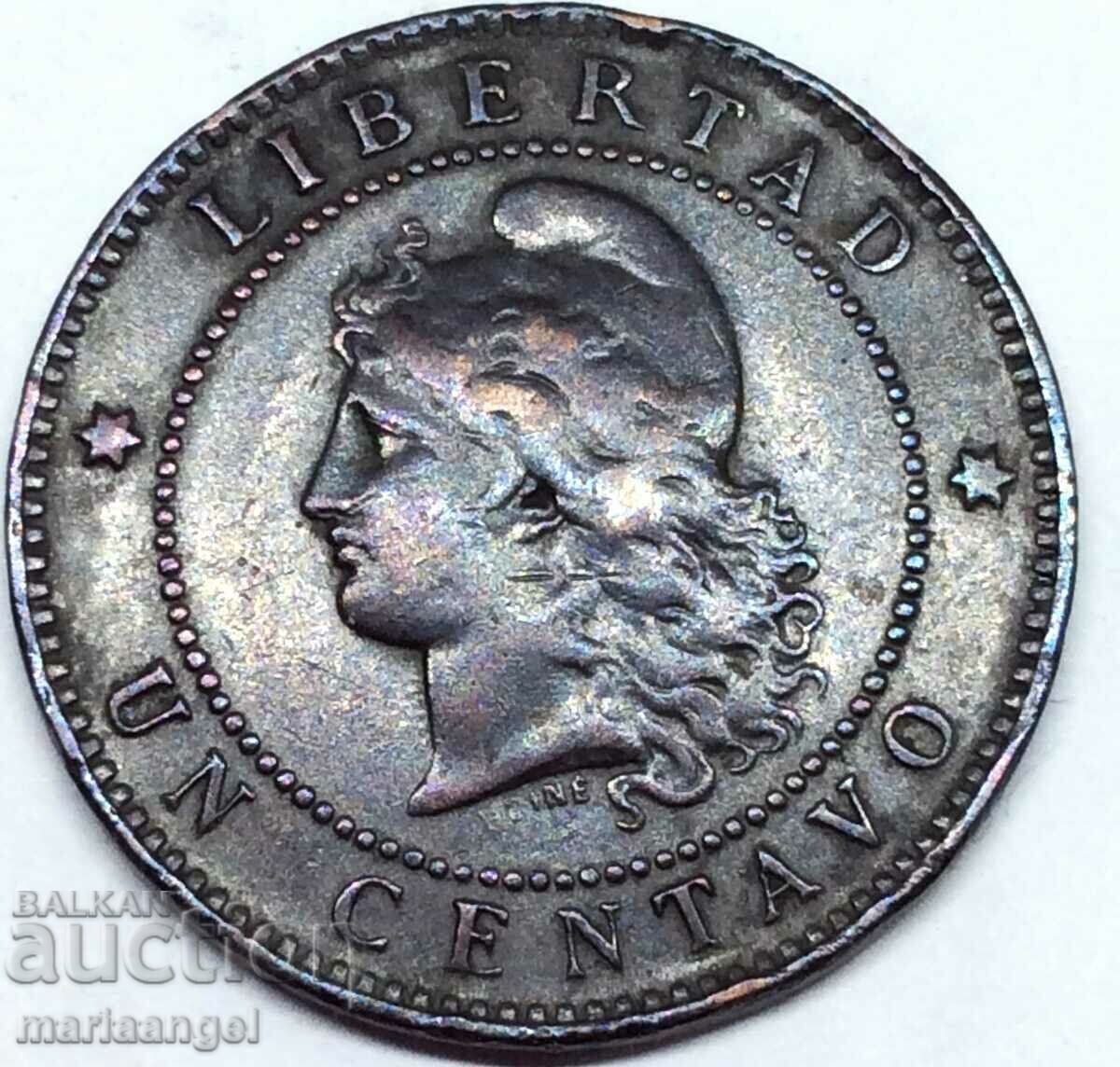 1 centavo 1890 Argentina 25mm with price 25.01 BGN | € 12.79 1 centavo 1890 Argentina 25mm with price 25.01 BGN | € 12.79