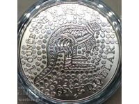 Australia 1 Dollar 2001 1 Oz UNC PROOF Elizabeth II Silver