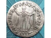 Vatican 1709 Muraiola da 4 Baiocci Ferrara Clement XI