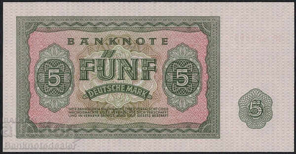 Γερμανία 5 μάρκα 1955 Pick 17 Unc με τιμή € 12.00 | 23.47 BGN