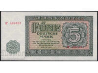 Germany  5 mark 1955  Pick 17  Unc