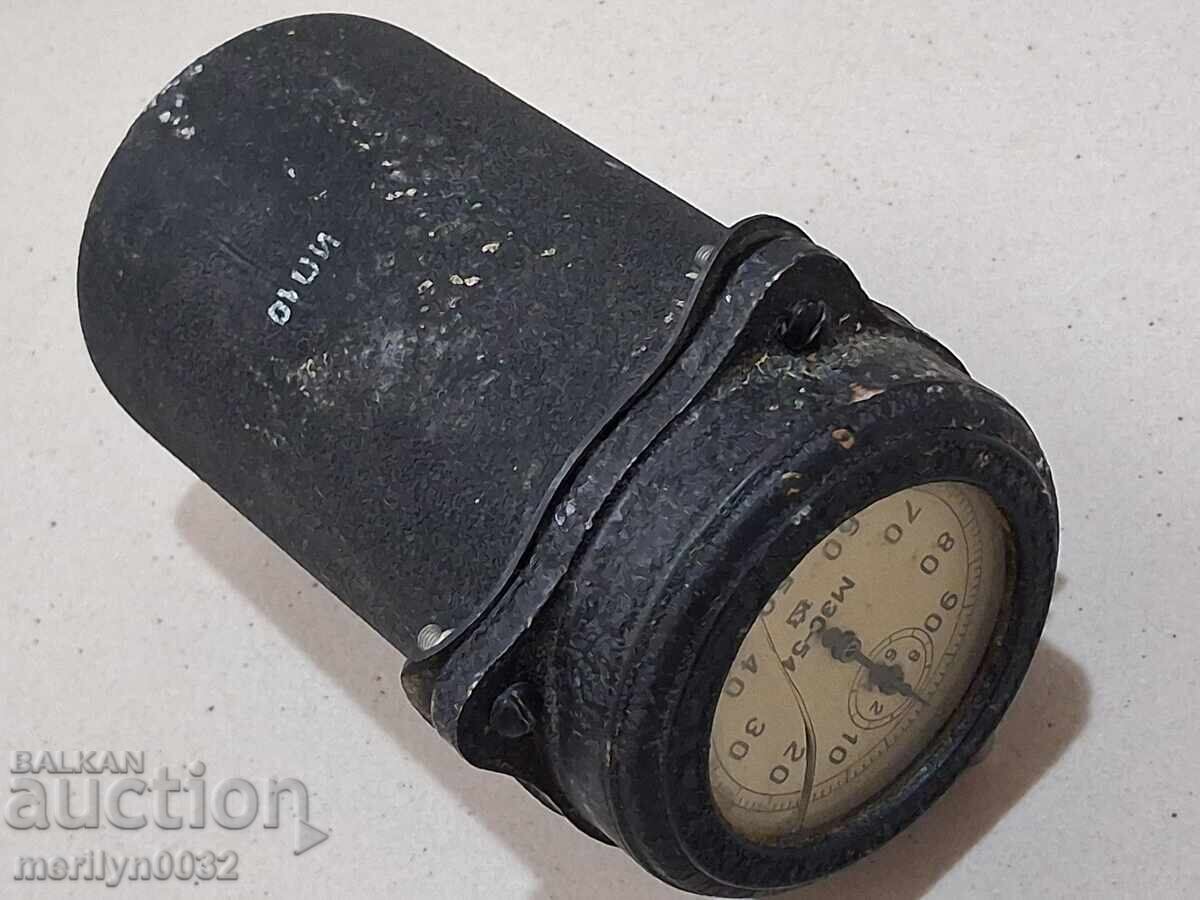 Old measuring instrument from a Russian aircraft - 7