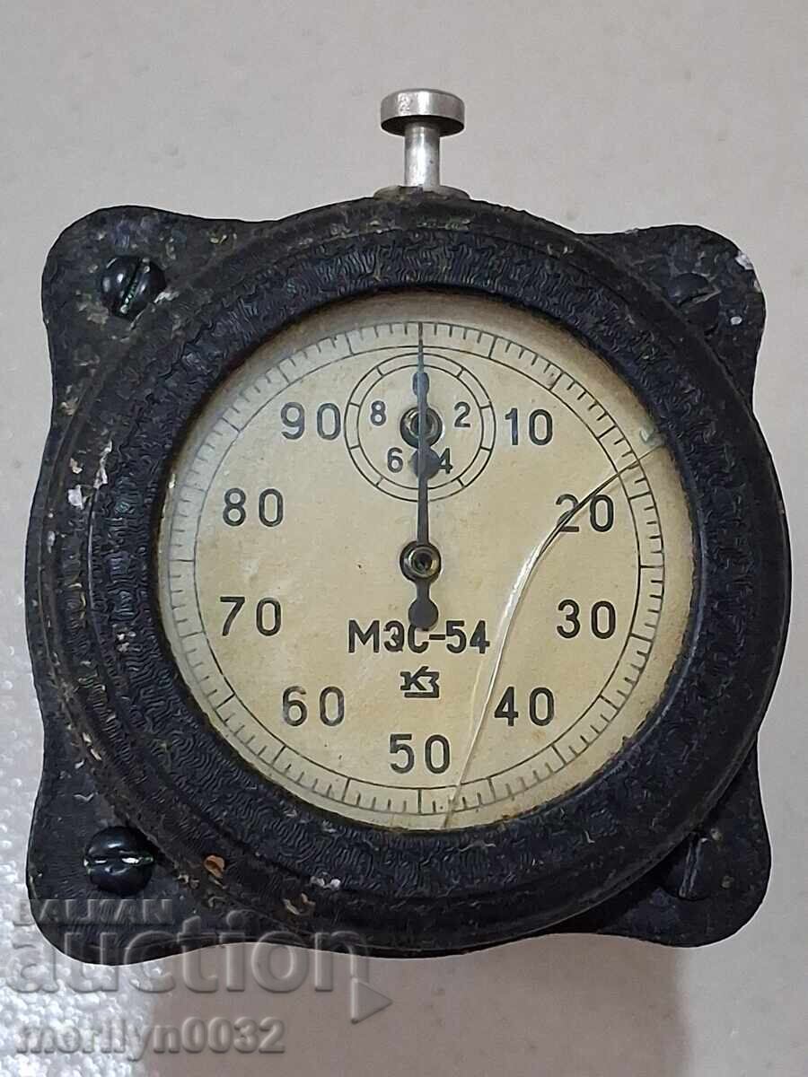 Old measuring instrument from a Russian aircraft