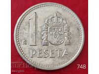 1 πεσέτα 1988 - Ισπανία