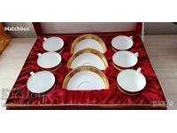 Serviciu de cafea din portelan