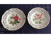 Farfurii de porțelan ajurate de colecție - Schumann Arzberg