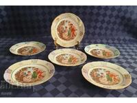 Farfurii din porțelan sidefat - Kahla - 6 bucăți