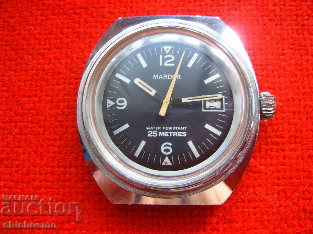 MARDOR water resistant 25 METRES retro men's wristwatch with price 19.95 BGN | € 10.20 MARDOR water resistant 25 METRES retro men's wristwatch with price 19.95 BGN | € 10.20