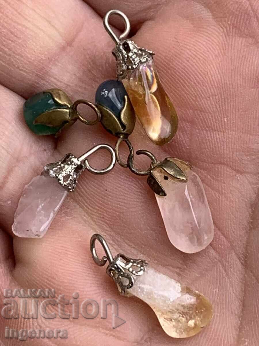 Licitație Pandantiv bijuterie minerală obkov - 6 buc