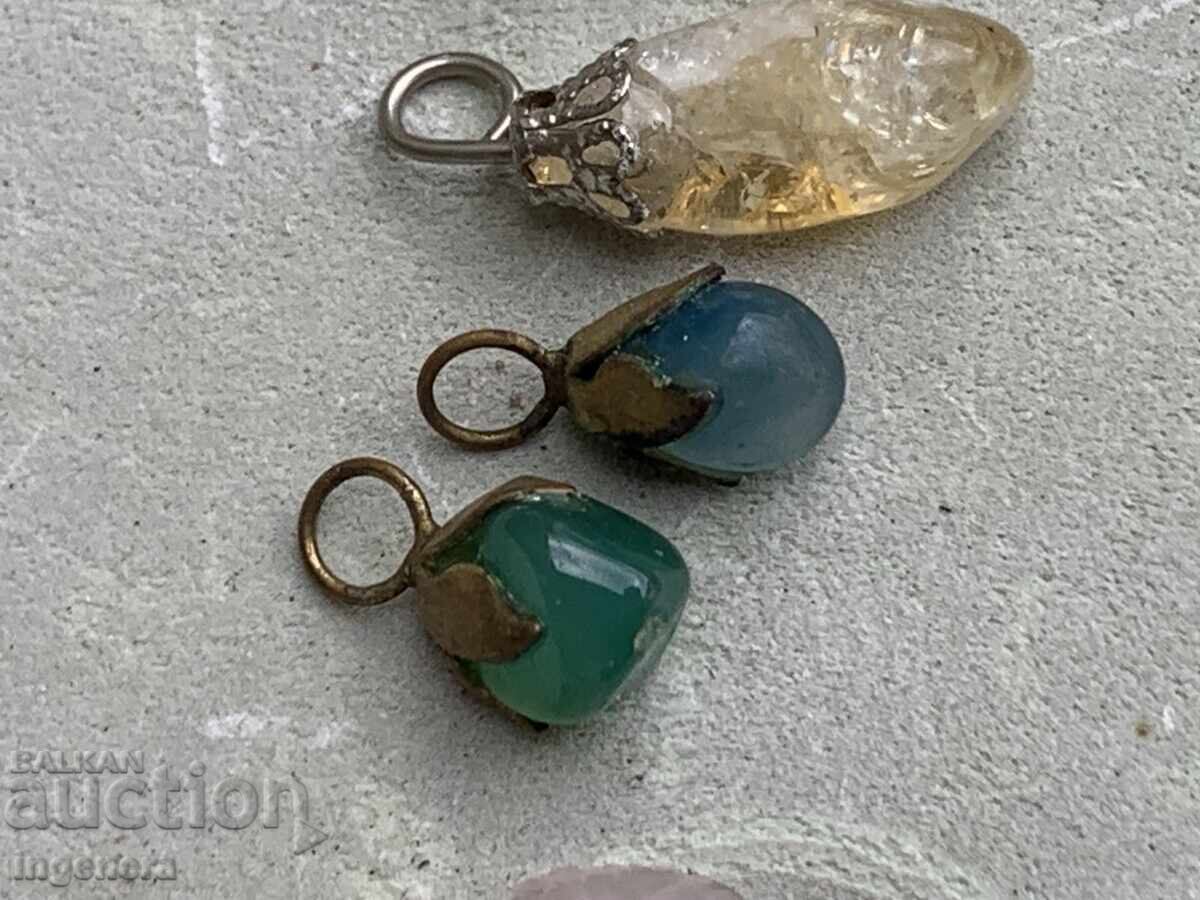 Pandantiv bijuterie minerală obkov - 6 buc - 5