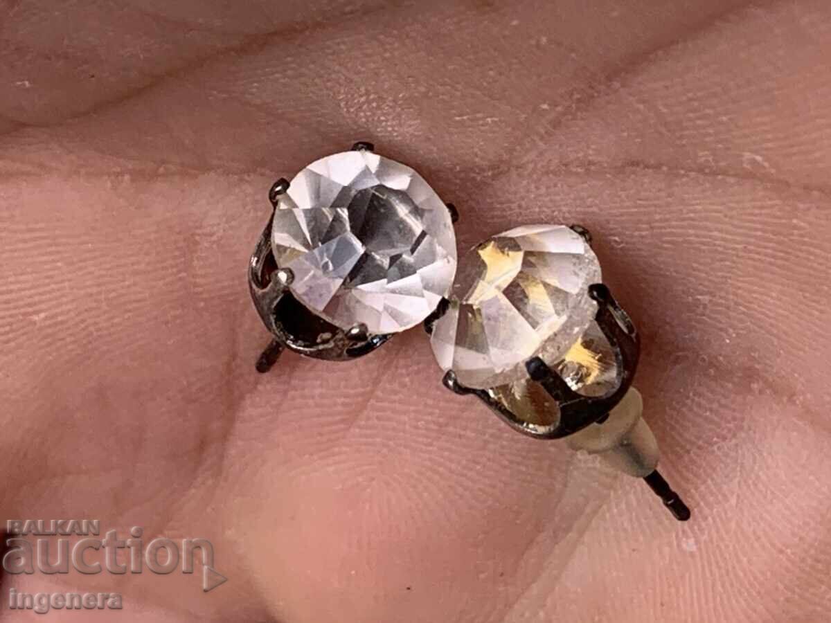 EARRINGS EARRINGS NEW STONE METAL TRIM with price 8.00 BGN | € 4.09
