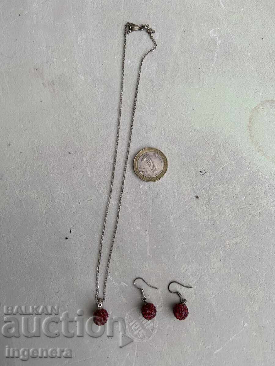 SET CERCEI COLIER GULIER ARGINT 925 NOU