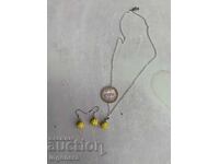 SET CERCEI COLIER GULIER ARGINT 925 NOU