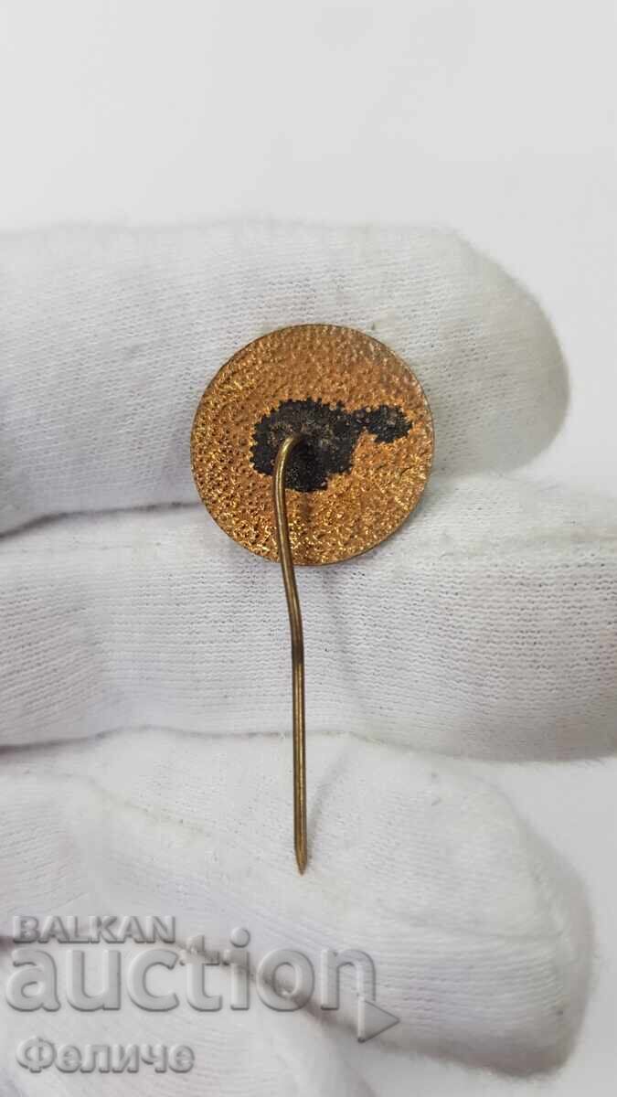 Комунистически знак, значка II - ри конгрес НТС с цена 12.00 лв. | € 6.14