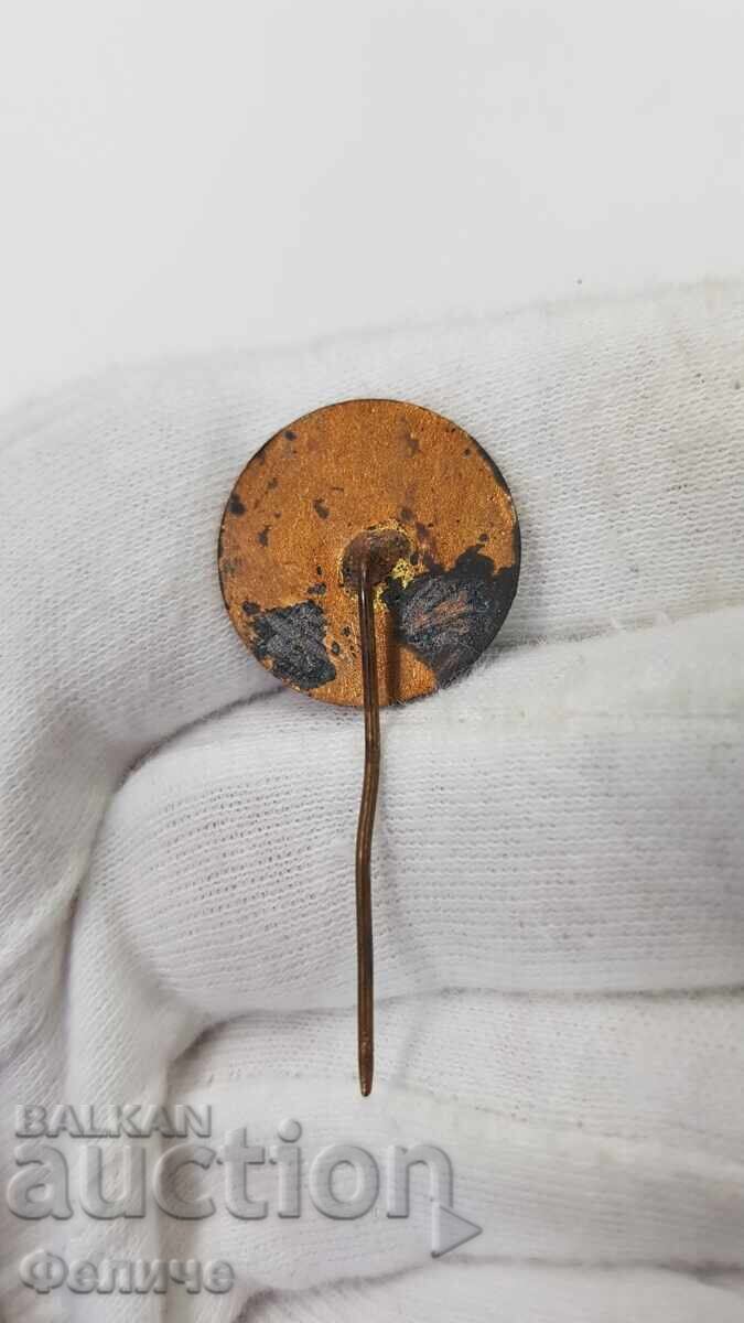 Κομμουνιστικό σήμα, κονκάρδα Βουλγαρικού Ναυτικού Στόλου 1968 με τιμή € 8.00 | 15.65 BGN