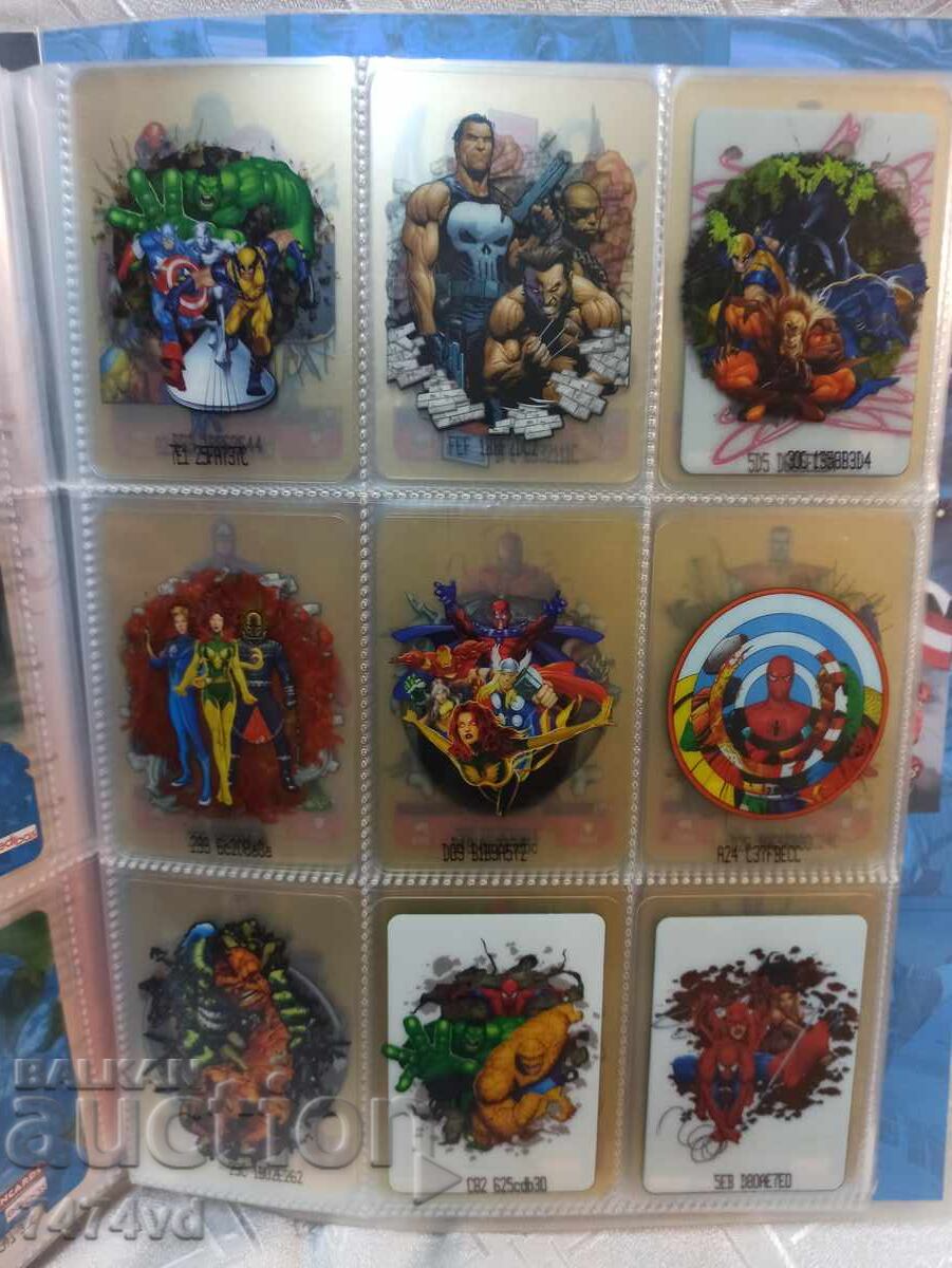 Livrarea Album de colecție pentru carduri Marvel, Marvel 2008 Livrarea Album de colecție pentru carduri Marvel, Marvel 2008