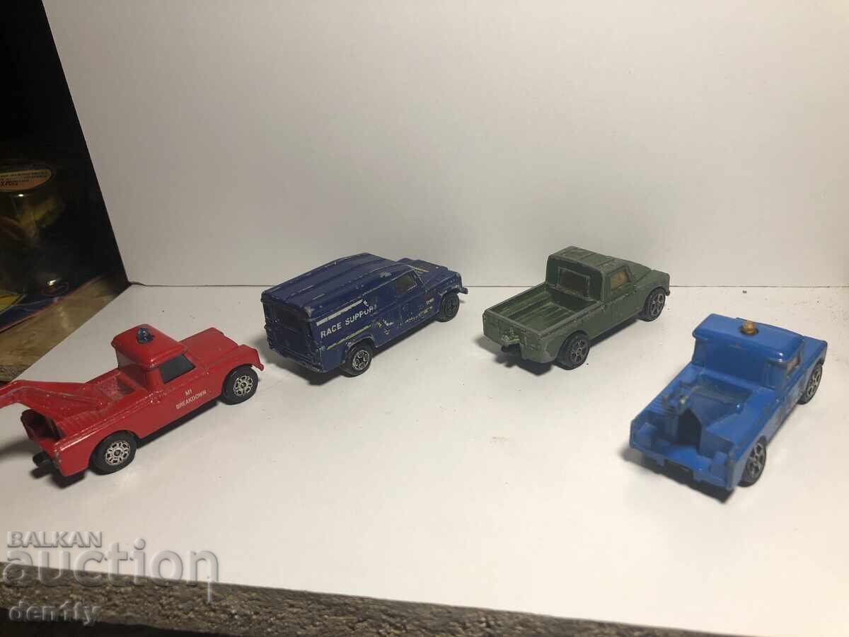 Licitație Model metalic jeep Land Rover, fabricat în Anglia, corg