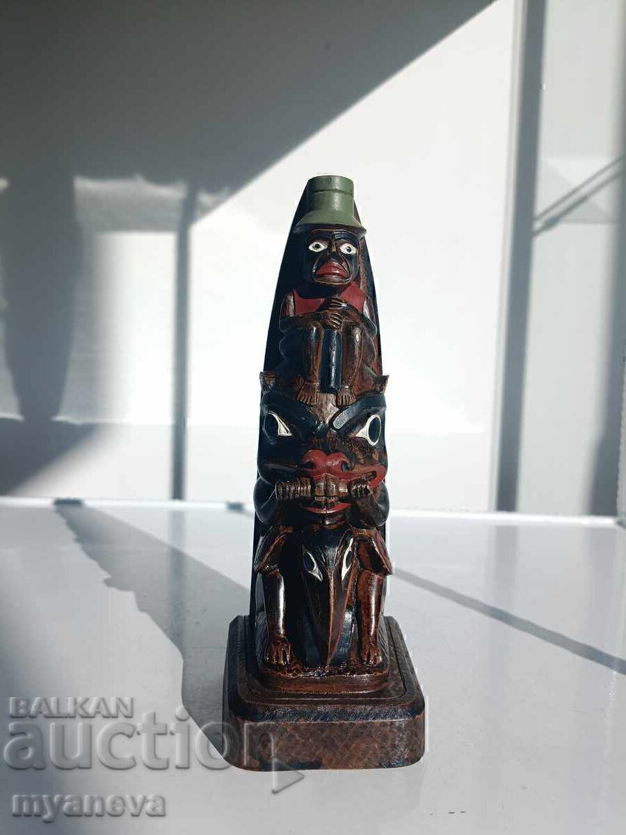 Statuetă din Peru pe stâlp totem cu preț € 25.56 | 49.99 BGN Statuetă din Peru pe stâlp totem cu preț € 25.56 | 49.99 BGN