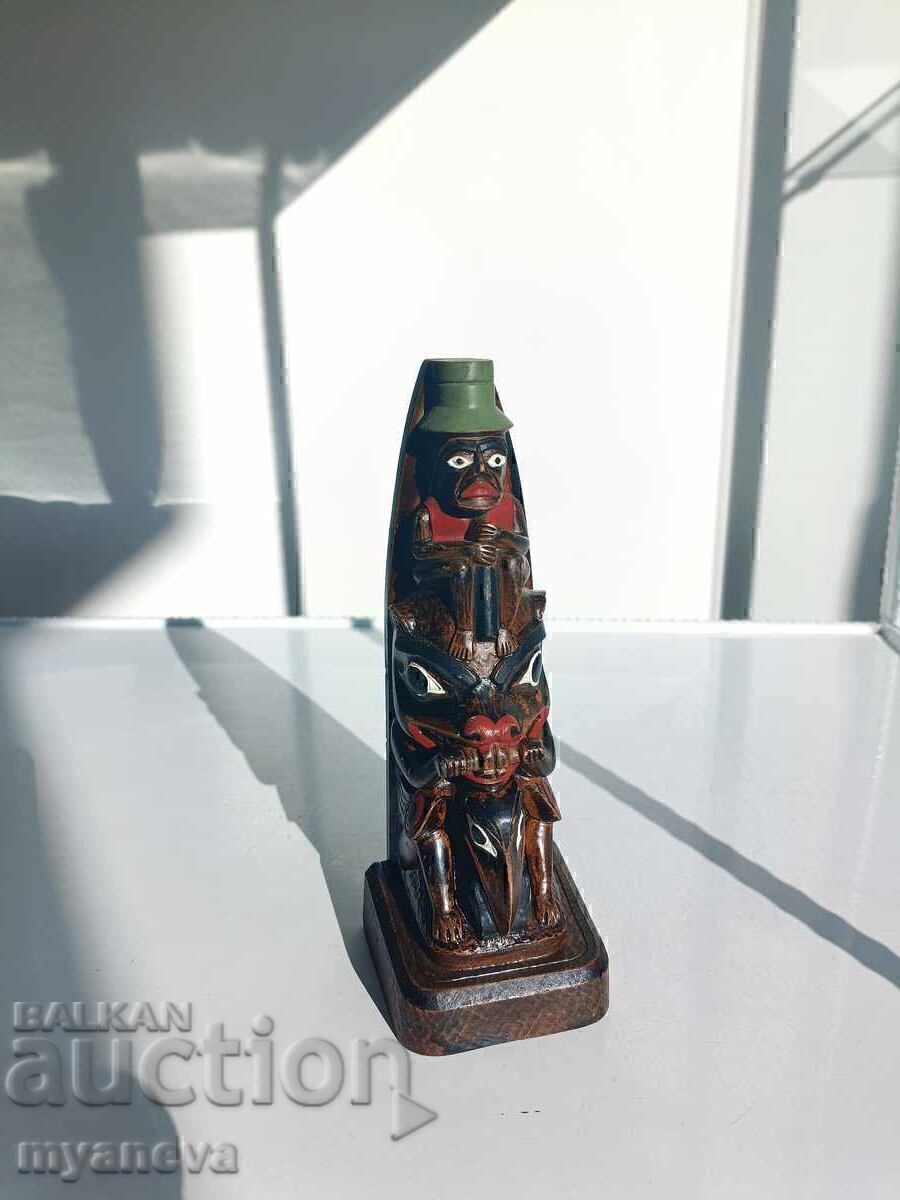 Auction  Peruvian Totem Pole Figurine