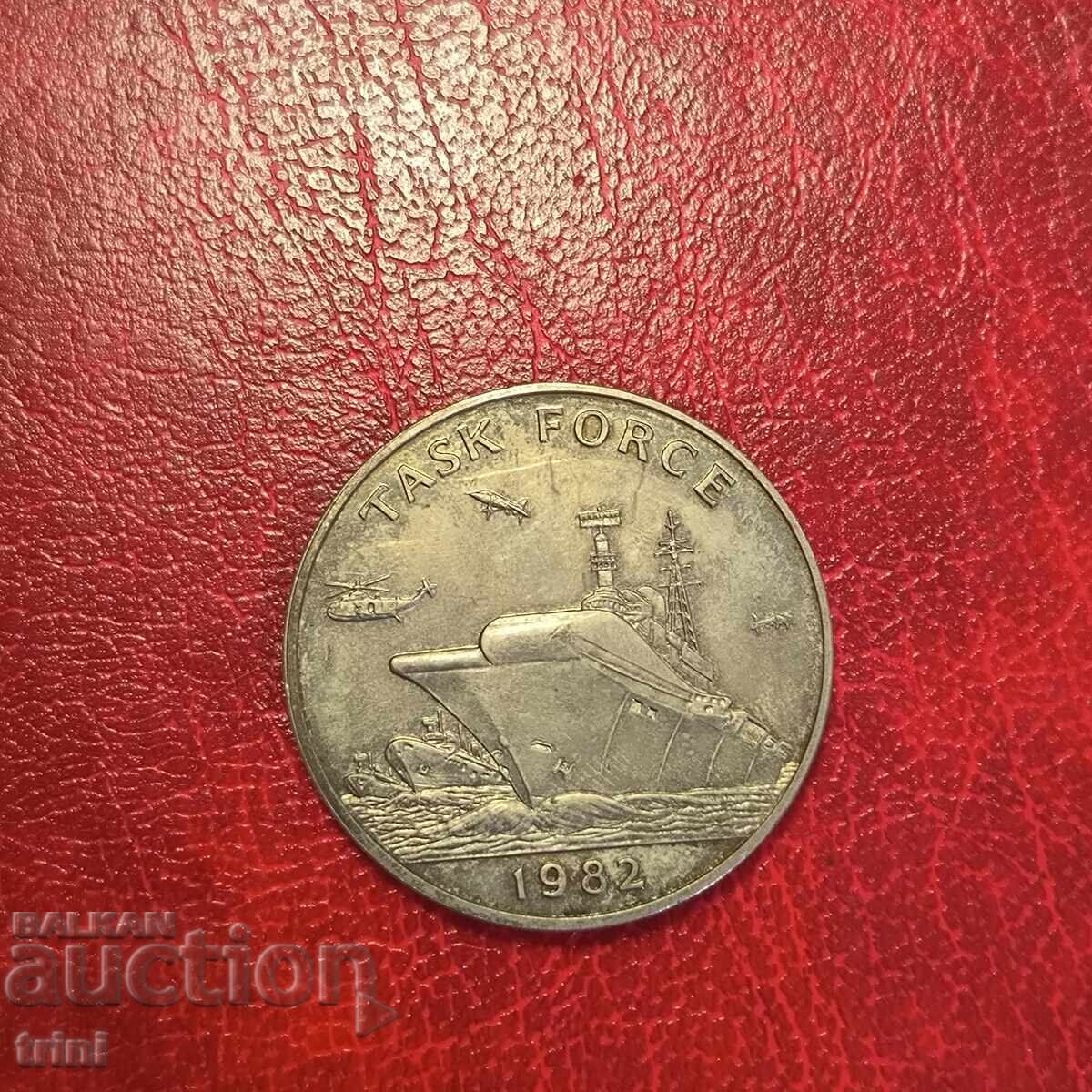 Μετάλλιο Φώκλαντ Task Force 1982 με τιμή 40.00 BGN | € 20.45