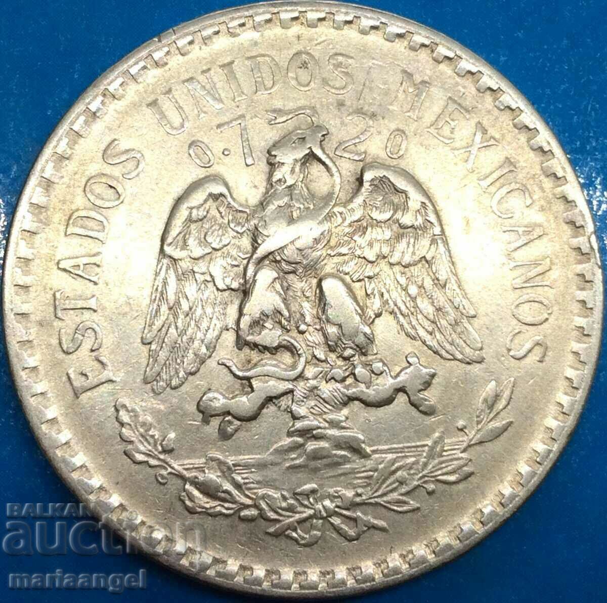 Livrarea Mexic 1 peso 1924 16,57g argint Livrarea Mexic 1 peso 1924 16,57g argint