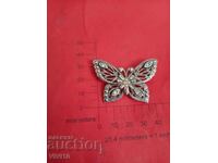 Antique brooch, butterfly