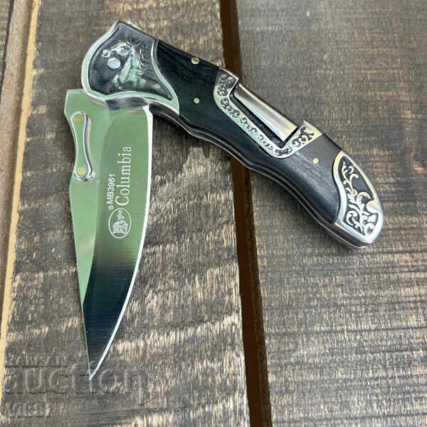 Auction Columbia B 3951 Folding Knife - 90x205 mm Auction Columbia B 3951 Folding Knife - 90x205 mm