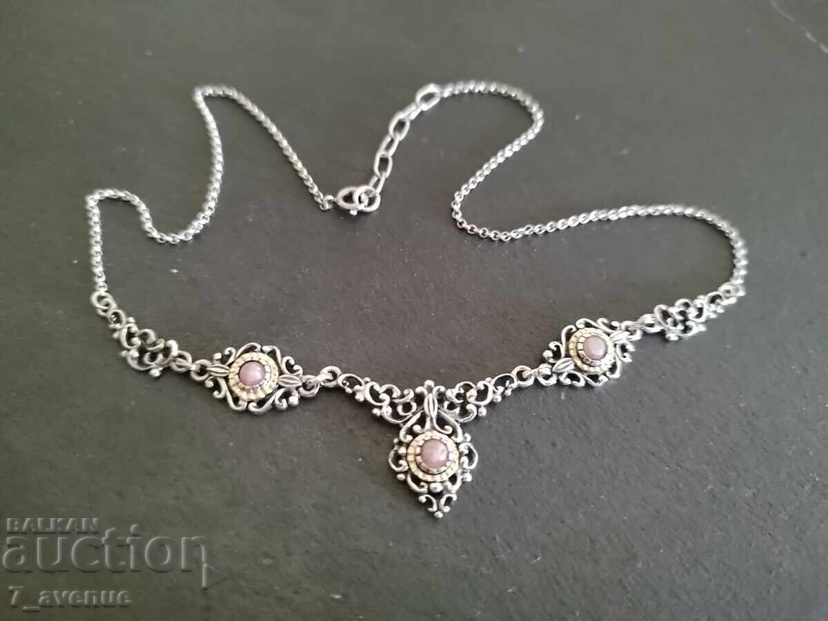 Колие, сребърно, много красиво царствено, 1.09.2025 - 5 Колие, сребърно, много красиво царствено, 1.09.2025 - 5