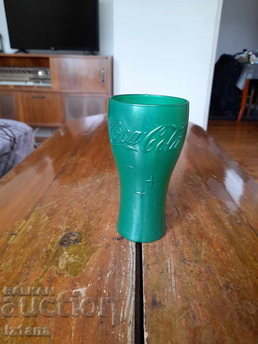 An old glass of Coca Cola, Coca Cola