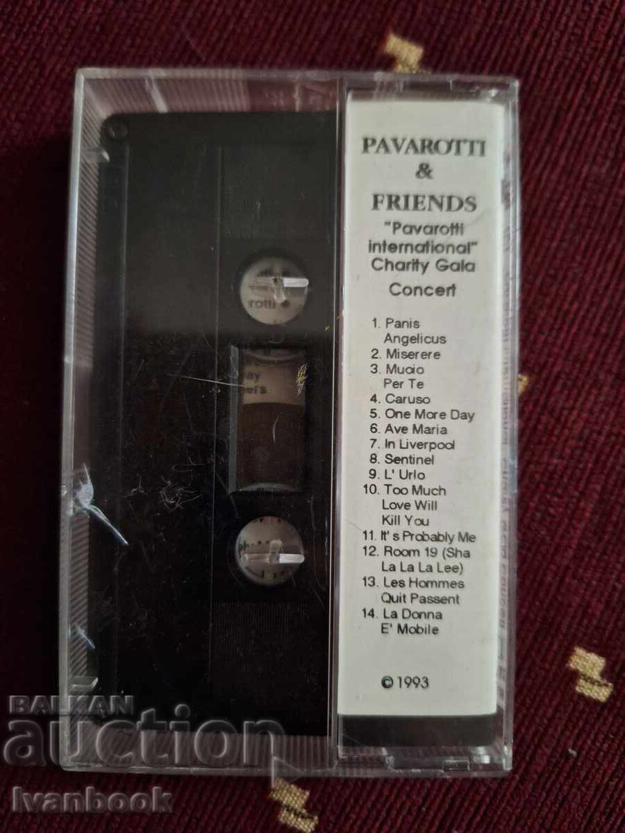 Auction Audio Cassette - Luciano Pavarotti Auction Audio Cassette - Luciano Pavarotti