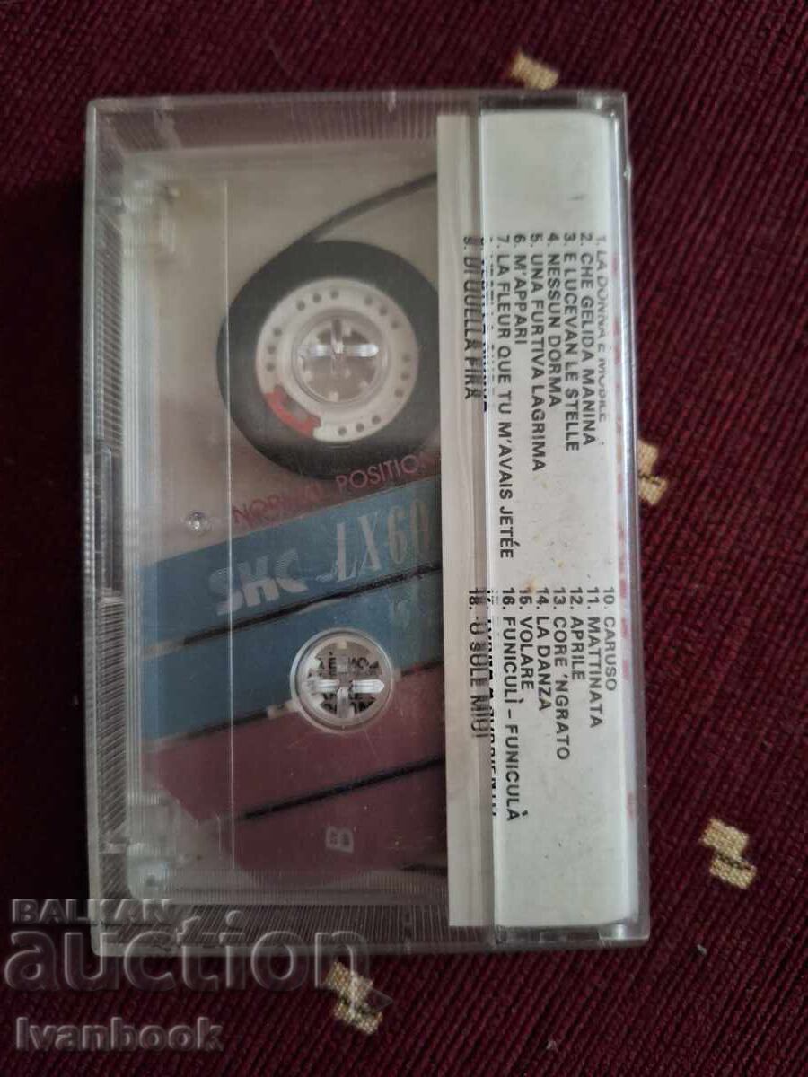 Auction  Audio Cassette - Luciano Pavarotti