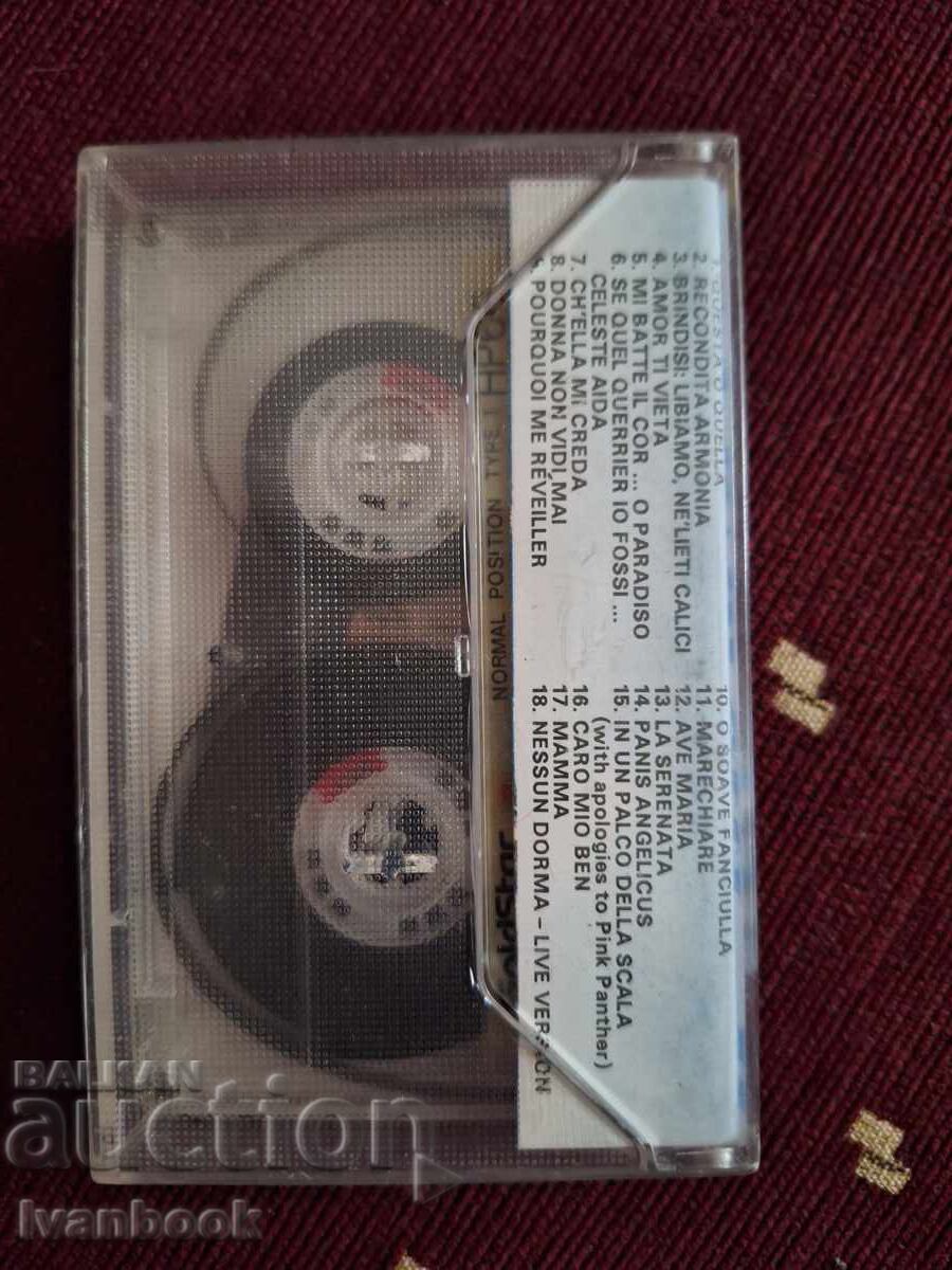 Auction  Audio Cassette - Luciano Pavarotti