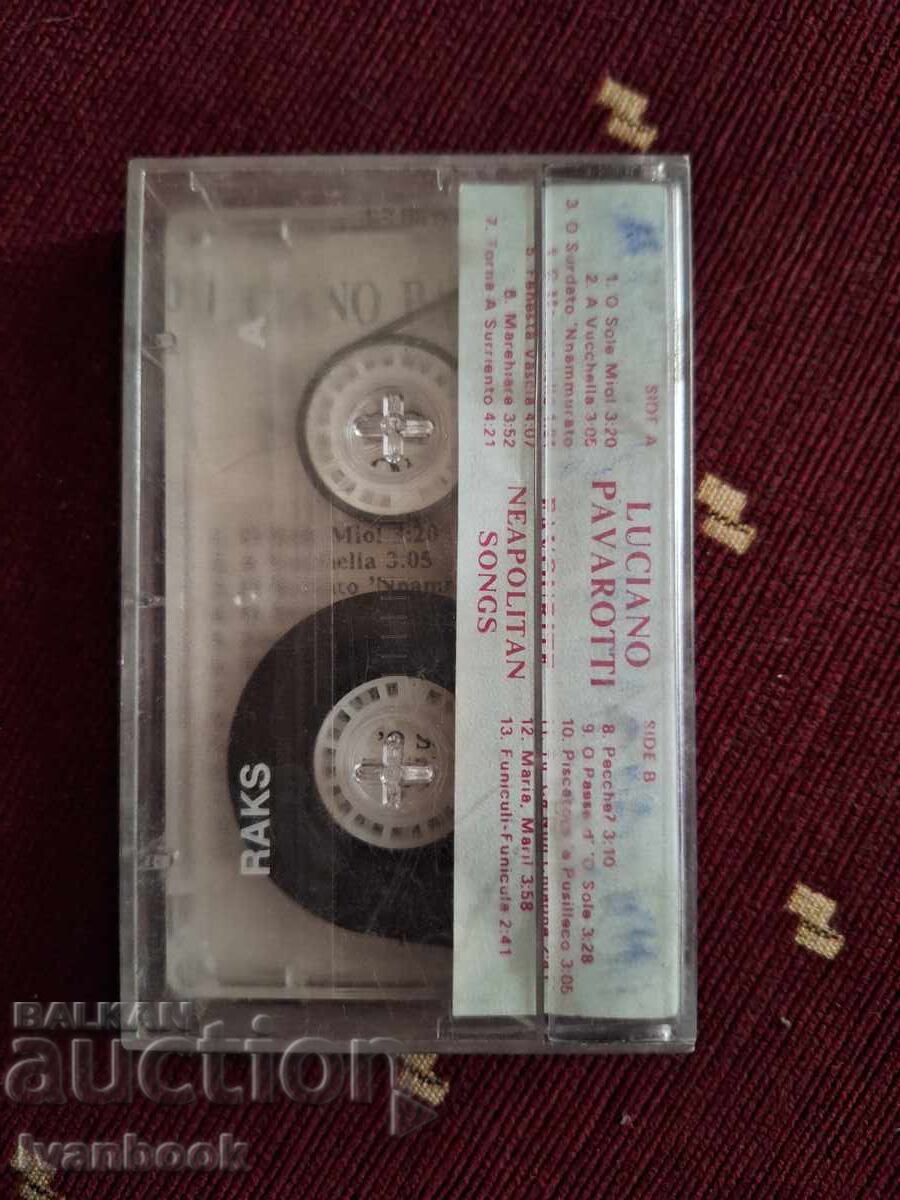 Auction  Audio Cassette - Luciano Pavarotti