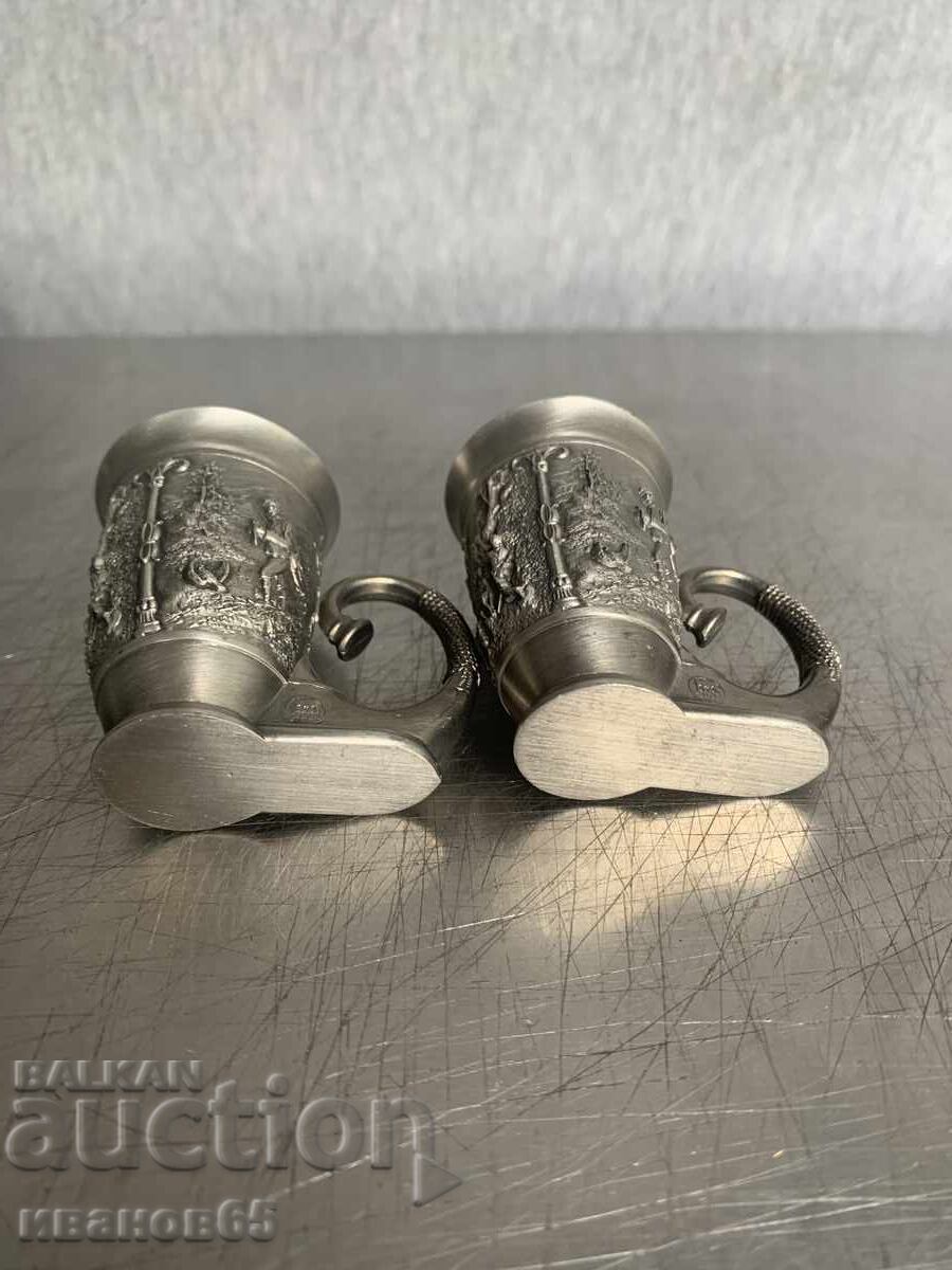 Enameled Cups - 6 Enameled Cups - 6