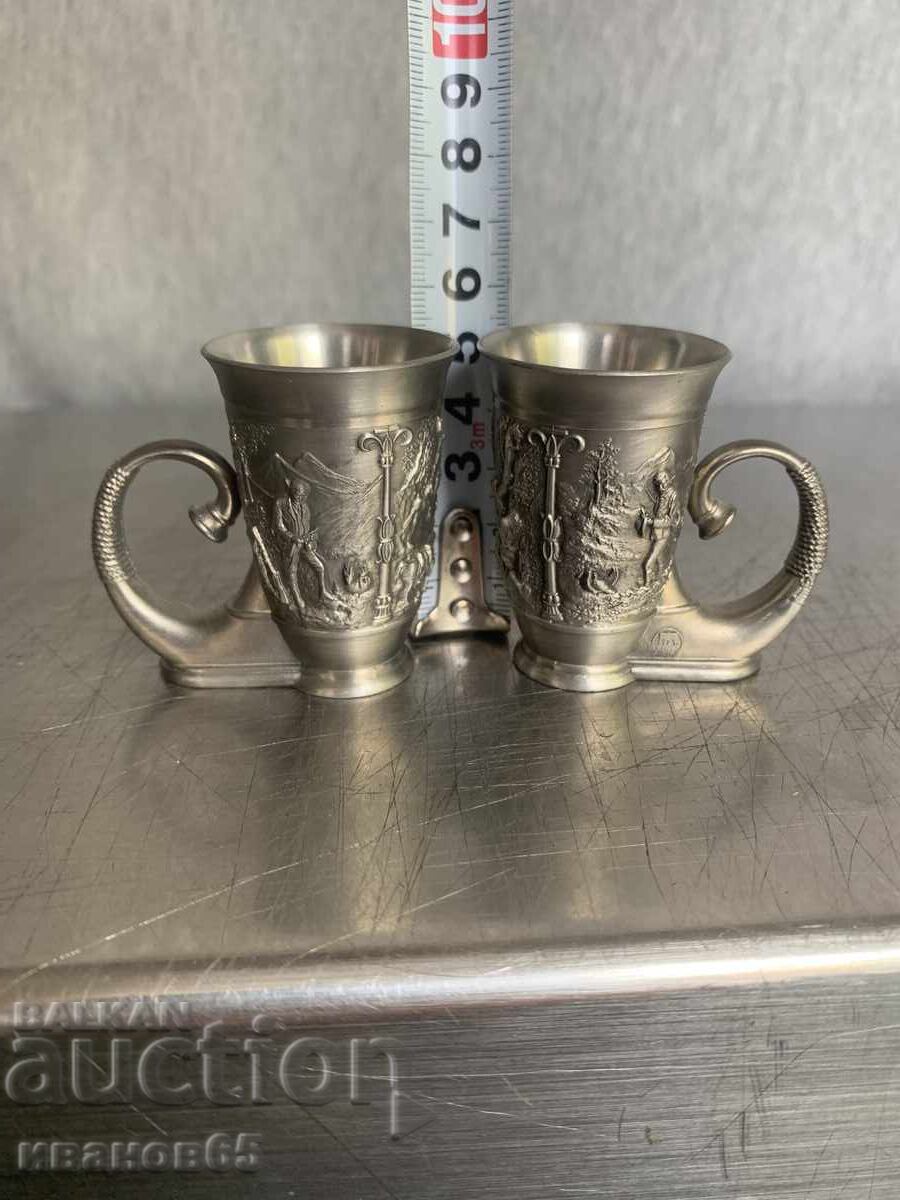 Enameled Cups Enameled Cups