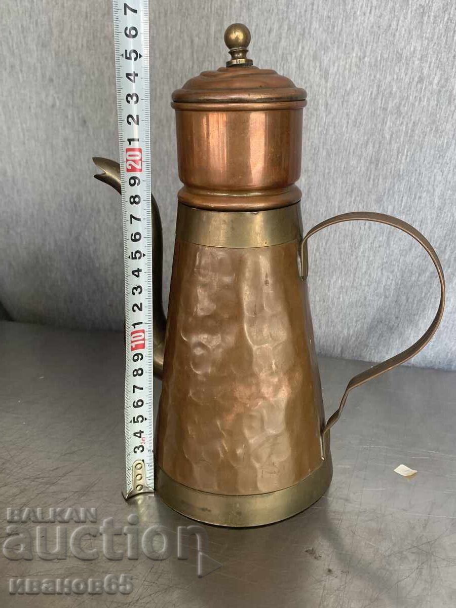 Auction Copper teapot Auction Copper teapot