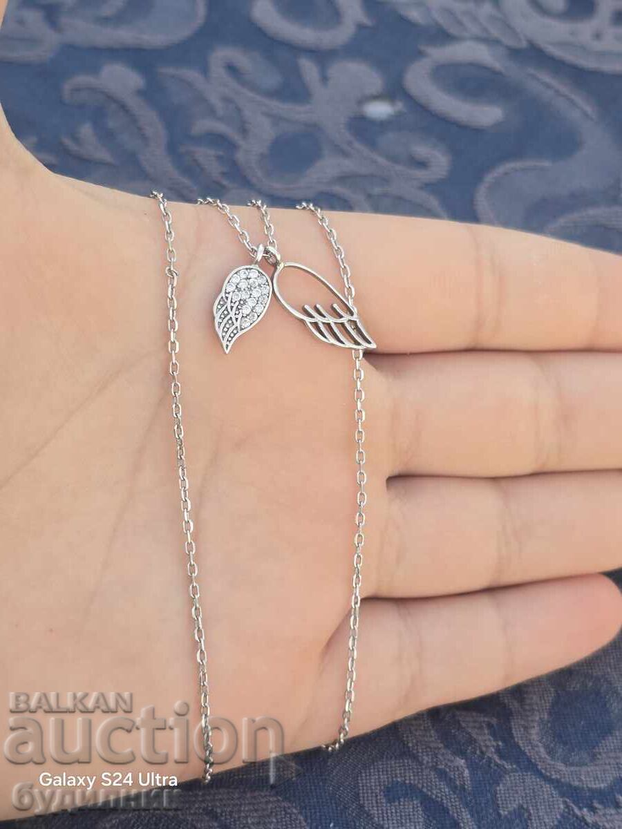 Доставка на Сребърен синджир с висулка. От 40см до 46см. Пускам над 100