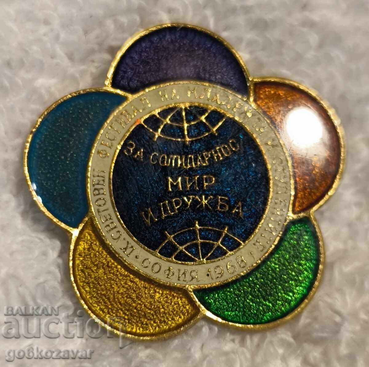 "PENTRU SOLIDARITATE, PACE ȘI PRIETENIE" 1968g "PENTRU SOLIDARITATE, PACE ȘI PRIETENIE" 1968g