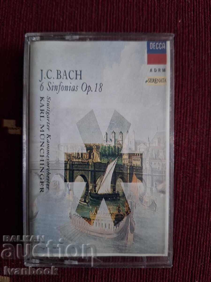 Κασέτα ήχου - Γ.Σ. Μπαχ Κασέτα ήχου - Γ.Σ. Μπαχ