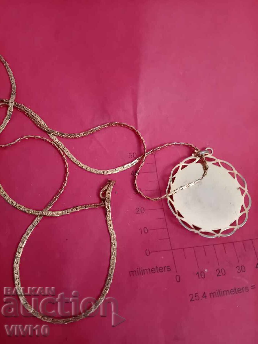 Старинно колие, стомана и Позлата с цена 50.00 лв. | € 25.56