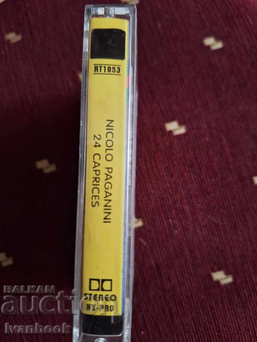 Audio Cassette - Paganini with price 3.00 BGN | € 1.53