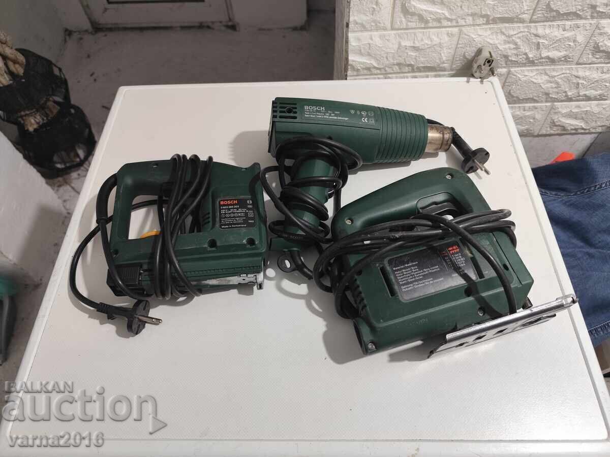 Lot of Three Bosch Power Tools with price 160.00 BGN | € 81.81 Lot of Three Bosch Power Tools with price 160.00 BGN | € 81.81
