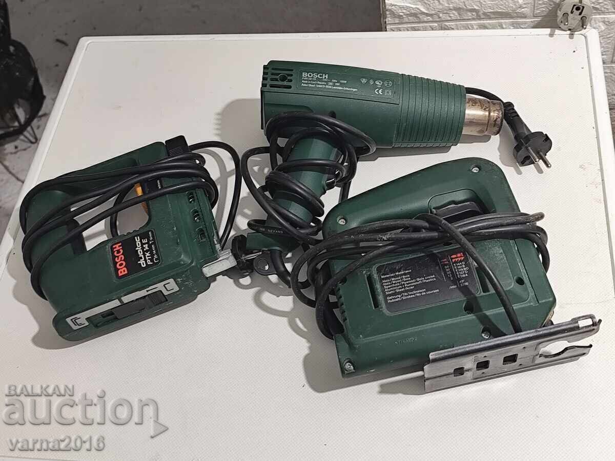 Auction Lot of Three Bosch Power Tools Auction Lot of Three Bosch Power Tools