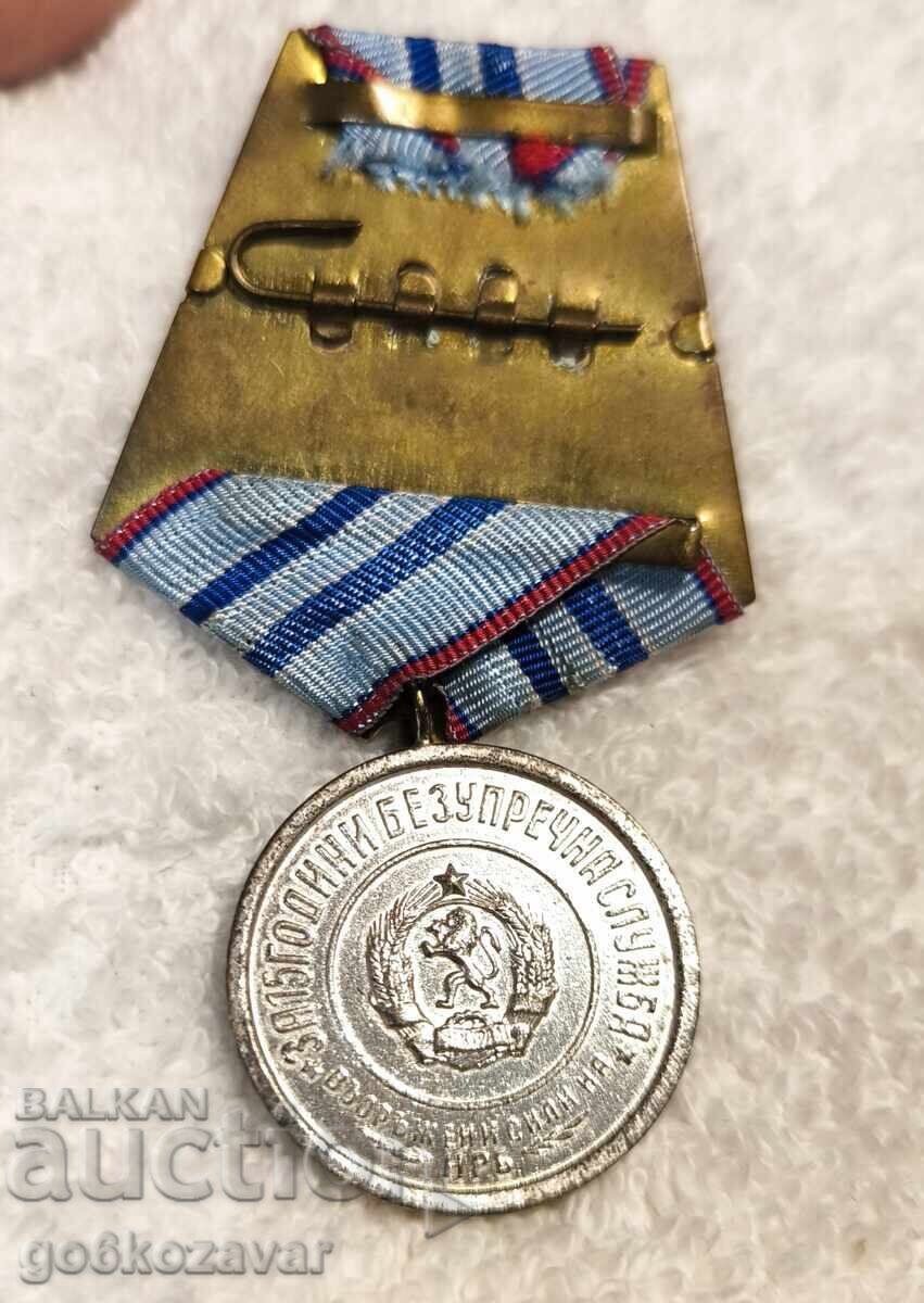 Medal For 15 Years of Impeccable Service Armed Forces PRB with price 7.20 BGN | € 3.68