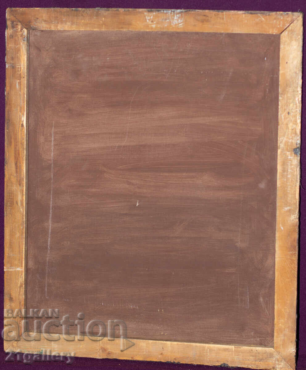 Έργο ζωγραφικής με λάδι, τοπίο από τα Μετέωρα - 7 Έργο ζωγραφικής με λάδι, τοπίο από τα Μετέωρα - 7