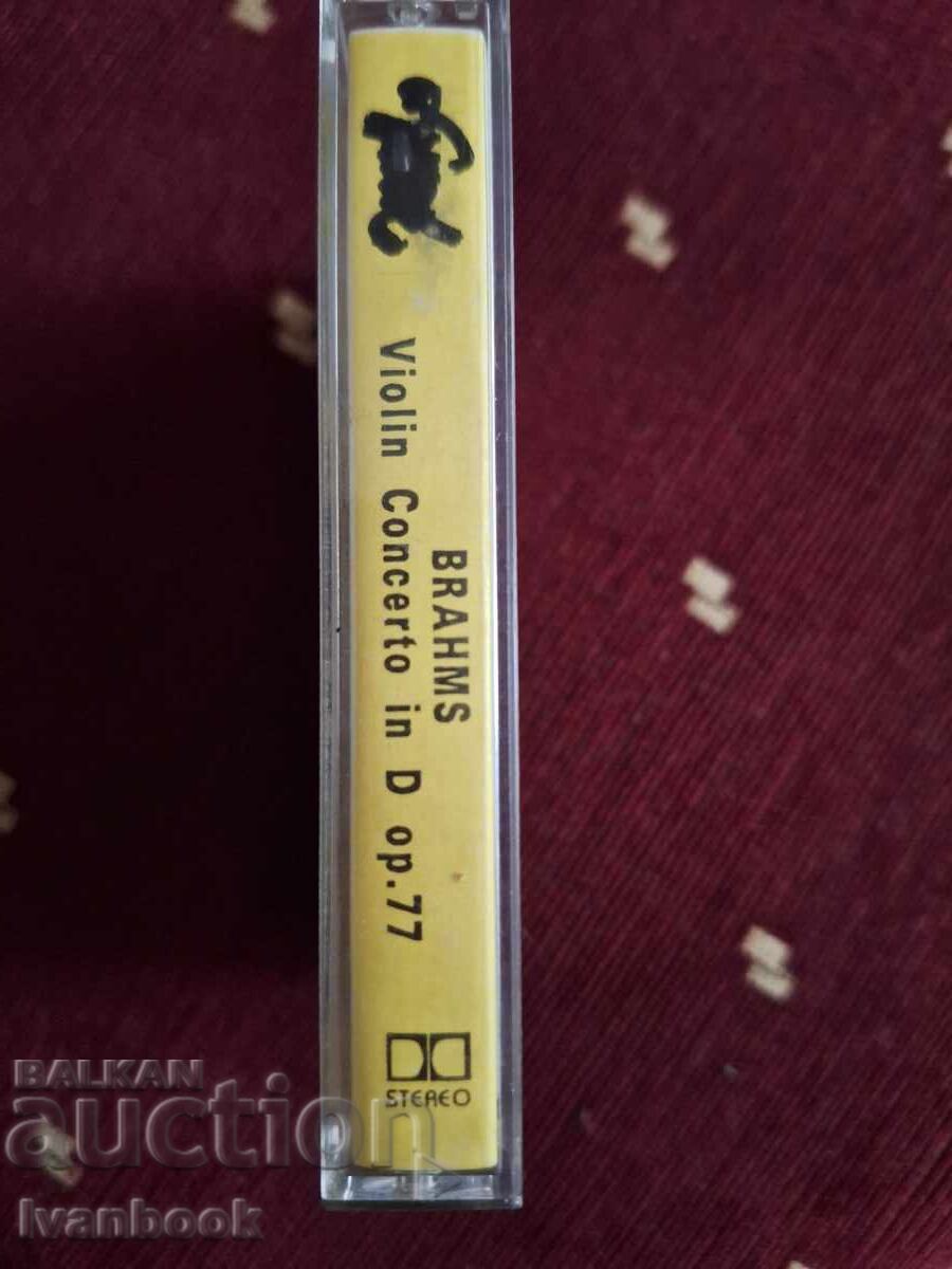 Audio Cassette - Brahms - Nigel Kennedy with price 3.00 BGN | € 1.53