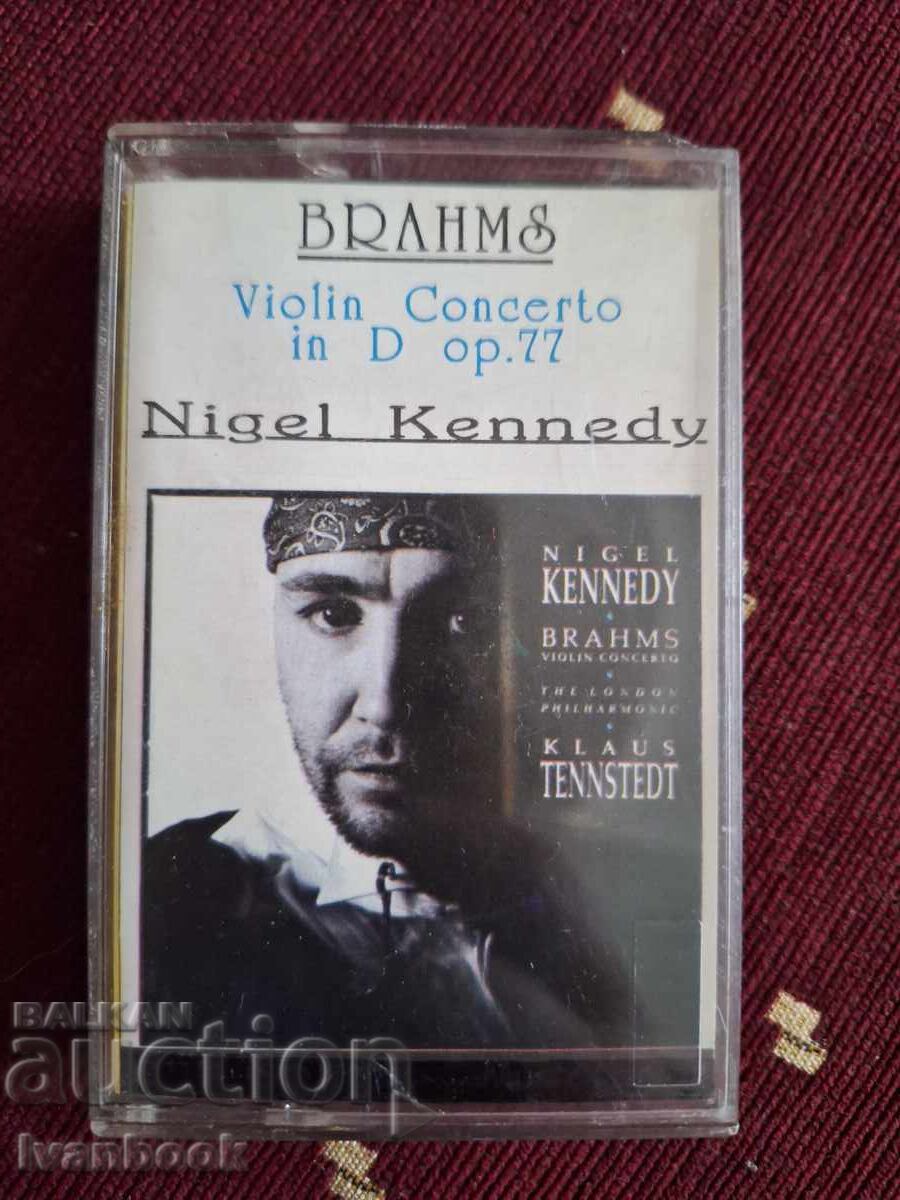 Audio Cassette - Brahms - Nigel Kennedy
