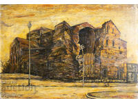 Παλιός ελαιογραφία, Βασιλική "Αγία Σοφία"