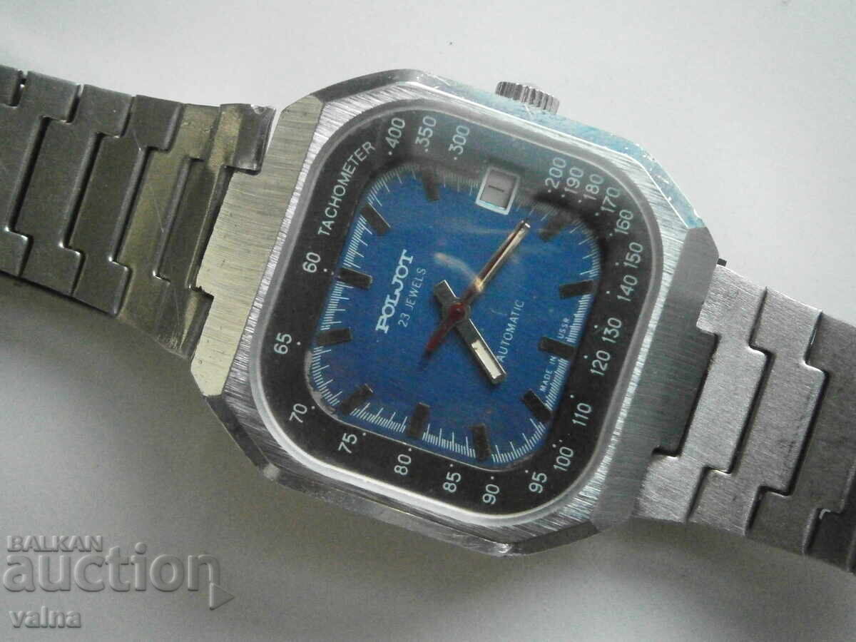 POLJOT, αυτόματο, cal 2616.2H, 23 κοσμήματα, ΕΣΣΔ, Ταχύμετρο με τιμή 145.00 BGN | € 74.14 POLJOT, αυτόματο, cal 2616.2H, 23 κοσμήματα, ΕΣΣΔ, Ταχύμετρο με τιμή 145.00 BGN | € 74.14