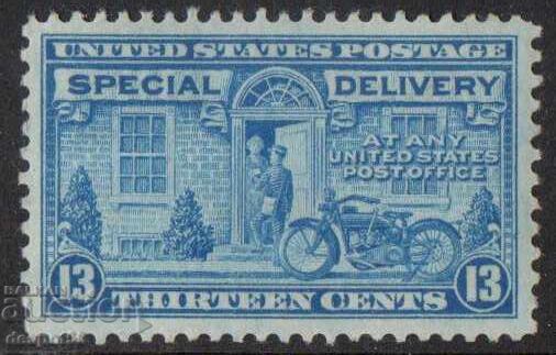 1944. SUA. Livrări speciale - motocicletă poștală
